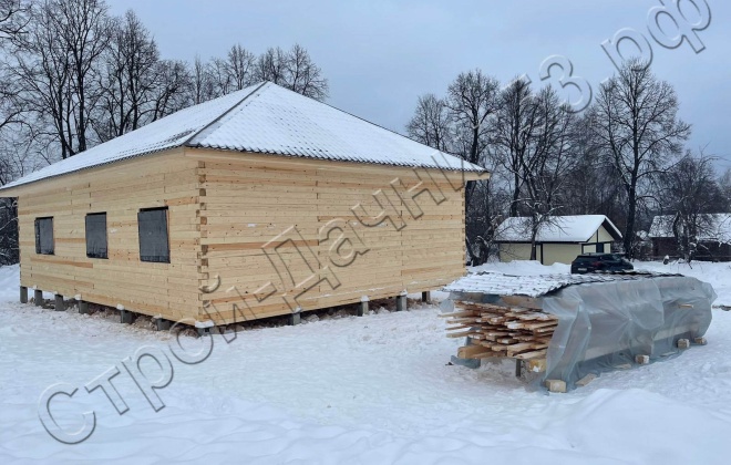 2 Брусовой дом  ОД-41, 13,5Х9, 127,8 м², Калужская область, Малоярославецкий район, село Казариново (2)